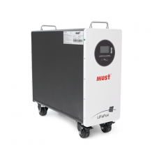 Аккумуляторная батарея Must LiFePO4 LP21-48300 51.2V 300Ah 15,36KWh BMS200A@16S, CAN2andRS232andRS485,WI-FI,IP21 6000 cycles 733*260*635mm, 120KG