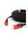 Кабель Merlion HDMI-HDMI 30m, v1.4, OD-7.4mm, 2 фильтра, оплетка, круглый Black / RED, коннектор RED / Black, (Пакет)