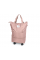 Дорожная сумка-трансформер, 55х22х80 cm, 56-75 л., колесики, Pink, 1,1кг