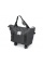 Дорожная сумка-трансформер, 55х22х80 cm, 56-75 л., колесики, Black, 1,1кг