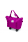 Дорожная сумка-трансформер, 55х22х80 cm, 56-75 л., колесики, Dark purple, 1,1кг