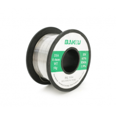 Припій BAKKU BK-5004 0,4mm (Sn 63%, Pb 35.1%, rma1.9%)