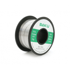 Припій BAKKU BK-5006 0,6mm (Sn 63%, Pb 35.1%, rma1.9%)
