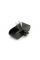 Переходник складной с заземлением, m-m, американка3pin, Black, BOX