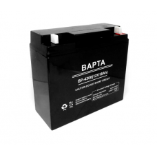 Аккумуляторная батарея ВАРТА 12V 18Ah, (181х77х167 мм), 5кг, Black