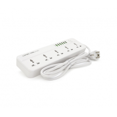 Мережевий фільтр LDNIO SС5614, 5 Розеток + 6 USB, 2 м, перетин 3х0, 75мм, White, Box