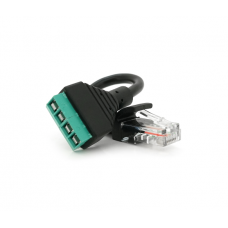 Разъем для подключения RJ-45(M) (4 контакта) с клеммами под кабель