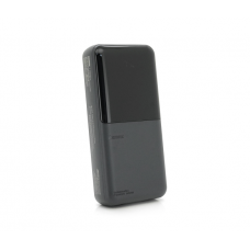 Power Bank Remax RPP-680 20000mAh, USB+Type-C+Lighting, 22.5W, Black, 0.47kg