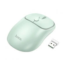 Мышь беспроводная HOCO GM25, 1600DPI, 2.4GHZ, Light Green, Blister