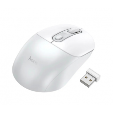 Мышь беспроводная HOCO GM28, 1600DPI, 2.4GHZ, White, Blister