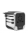 Сетевой фильтр HOCO AC5 на 1 розетку + 2 USB, 220В, кабель 1,5м, Black / Gray, Box
