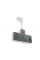 Сетевой фильтр HOCO AC11A на 2 розетки + 3 USB+ USB-C, 17W, кабель 1,5м, 220В, Black, Box