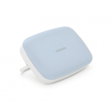 Power Bank Borofone DBT07 10000mAh+LED фонарь, 2USB+Type-C, 18W, White, 0.31kg