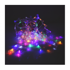 Гирлянды 12 фигур+ 30LED, 1 режим, 3*1,5, прозрачная изоляция, питание от 3*АА, Mix Color, Box