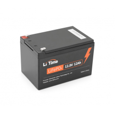 Акумуляторна батарея Li-TIME LiFePO4 12.8V 12Ач 154Wh,(12 / 12A) F2, 151*98*95mm