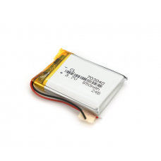 Литий-полимерный аккумулятор 7*30*40mm (Li-ion 3.7В 850мА·ч)