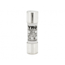 Плавкий запобіжник YROPV-30, 25A, 1000Vdc, 10×38mm, постійна напруга, 10 штук в упаковці, ціна за 1 штуку