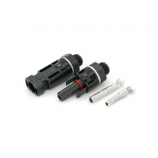 Коннектор MC4 PV-LTM4 1000V, <30A, луженый-медный под зажим, под сечение 1.5-6mm2, под кабель 4-6mm, PANEL TYPE. IP68, -40℃--+85℃