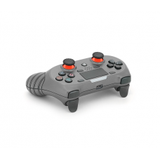 Геймпад Brazzers S8-P беспроводной для PS4 Wireless DOUBLE-motor vibration 4, разъем для наушников, LED light bar, Silver, 3.7V, 600mAh, Blister-box