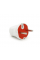 Вилка без заземления 16А 250V T504, White