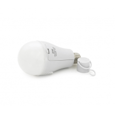 Лампочка з акумуляторами YT39393 Emergency Energy+ гачок, акумулятори 2*18650, 20W, E27, 1000K, Box