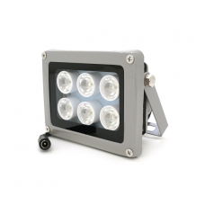 Прожектор направленный с сумеречным датчиком YOSO 12V 8W, 6LED, IP66, угол обзора 60°,дальность до 30м, 113*84*86мм, BOX
