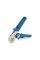 Кримпер HCS8 6-4A для обжима кабельного наконечника, 0.25-10mm2, Black-blue