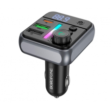 FM-модулятор Borofone BC50, Black, Box