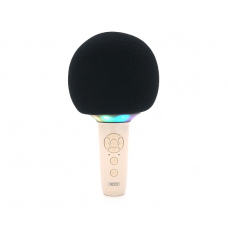 Микрофон беспроводной XO-BE50, RGB Led, White, BOX