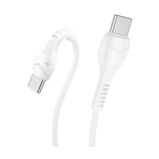 Кабель Hoco X37, Type-C-Type-C, 60W, White, длина 0.5м, BOX