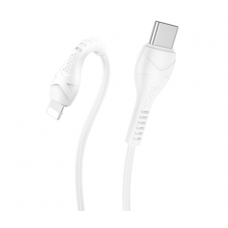 Кабель HOCO X37, Type-C-Lighting, 2.4A, White, длина 1м, BOX