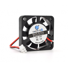 Кулер корпусний Caizhu-Fan 4010, 40x40x10mm, 12V / 0.05A, RPM 6500±10%, 2-pin, Black, OEM