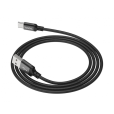 Кабель Hoco X14, Type-C-USB, 3A, Black, длина 2м, BOX