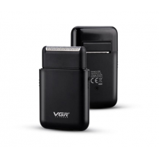 Електробритва VGR V-390 BLACK, шейвер, висувний триммер, Box