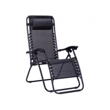 Крісло-шезлонг Релакс С3029, 1090*640*790мм, Black, OEM