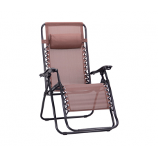 Крісло-шезлонг Релакс С3029, 1600*640*1090мм, Black / Brown, OEM