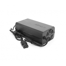 Зарядное устройство Jinyi для аккумуляторов Li-ion 48V(54,6V),13S,6A. штекер Triangle plug (T-tipe / IEC / C13 N+L-),с индикацией,BOX