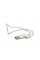 Переходник для наушников VegGieg V-K202 USB2.0(M)-Jack3.5(F), Silver, Box