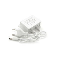 Импульсный адаптер питания 12В 2А (24Вт) штекер 5.5 / 2.1; Plastic Box Mini; IP40, крепление