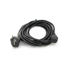 Кабель питания Schuko PC-186 CEE7 / 7-C13, 5.0M,1.0mm, OEM (евровилка)