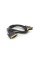 Кабель Merlion Dvi-Dvi 1.5m, без обплетення, Black, 24 / 24pin, (Пакет)