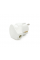 Вилка VIKO Євро кутова із заземленням. 16А 260V, White. ПВХ