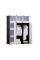 Шкаф для вещей пластиковый MP312-62, 110х37х146см, Black, Box