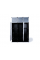 Шкаф для вещей и обуви пластиковый MP312-62A, 110х37х165см, Black, Box