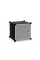 Шкаф пластиковый Storage Cabinet MP-39-61, 110x110x37 см, Black, Box