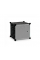 Шкаф для вещей пластиковый MP28-51A, 102х37х76см, Black, Box