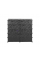 Шкаф для обуви пластиковый MPA2-5, 39х37х76см, Black, Box