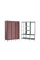 Тканинна шафа для речей YT41593, 130х45х175см, Red Wine, Box