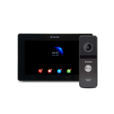 Комплект відеодомофон+відеопанель BCOM BD-770FHD Black Kit ( 7" IPS домофон з пам'яттю, запис руху, Full HD виклична панель 120 ° )
