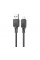 Кабель Hoco X101 Silicone, Lightning-USB, 2.4А, длина 1м, Black, BOX